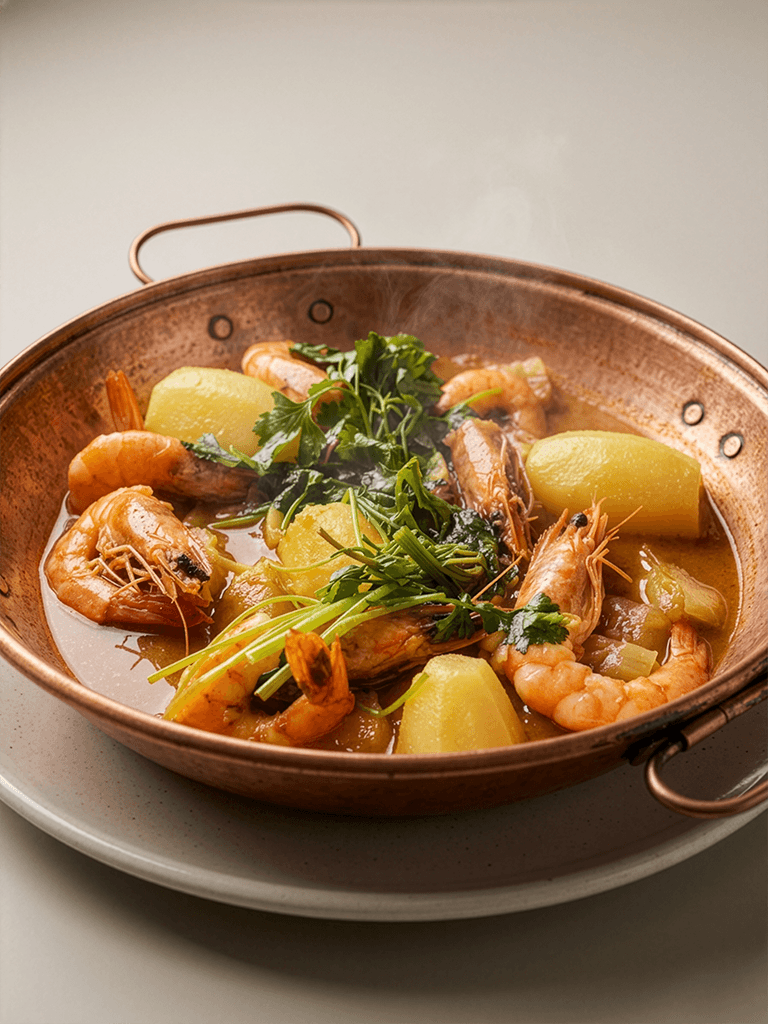 Cataplana de Camarão